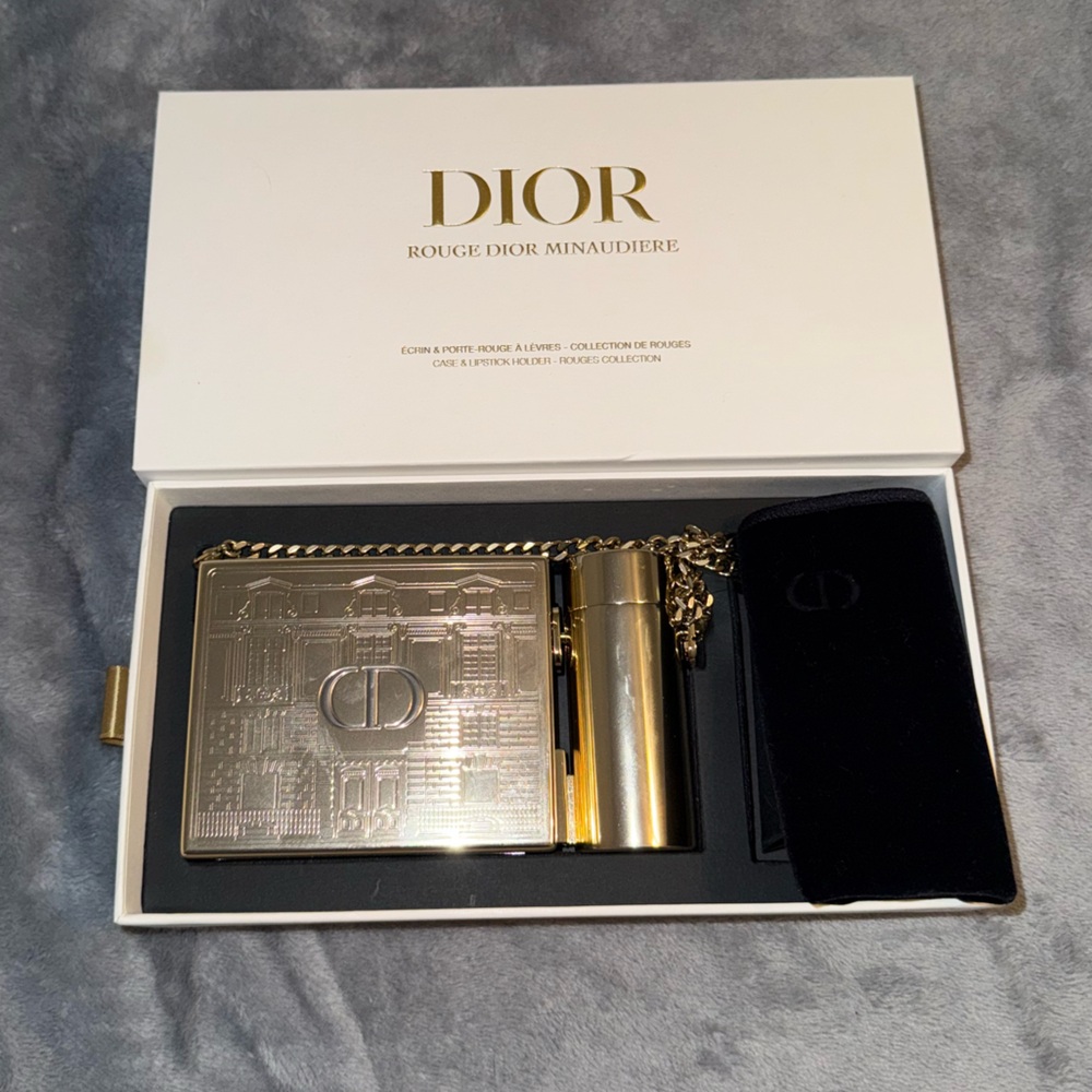 DIOR new Rouge Dior Minaudiere Mini Bag Special Edition with Four Lipsticks